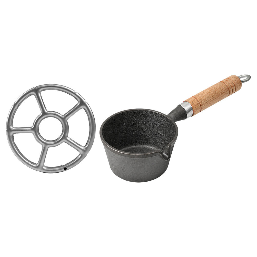 Camping Cooking Flat Top - Mini poêle à œufs en fonte