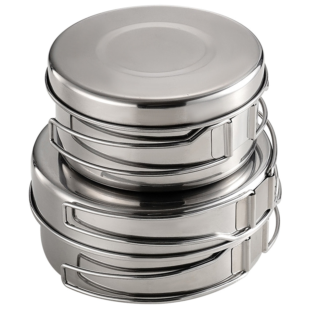 Camping Cooking Pan Set - 1 ensemble de vaisselle de camping