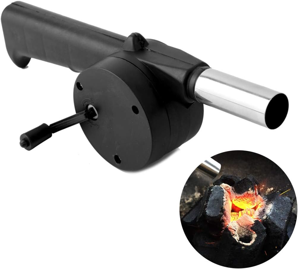 Camping Cooking Full Set - Souffleur de barbecue portable à manivelle