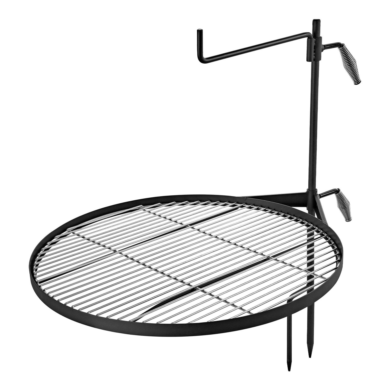 Camping Cooking Over Fire - Grille de camping pivotante robuste, grille