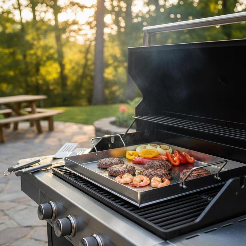 Camping Cooking Survival - Plaque de cuisson universelle à surface