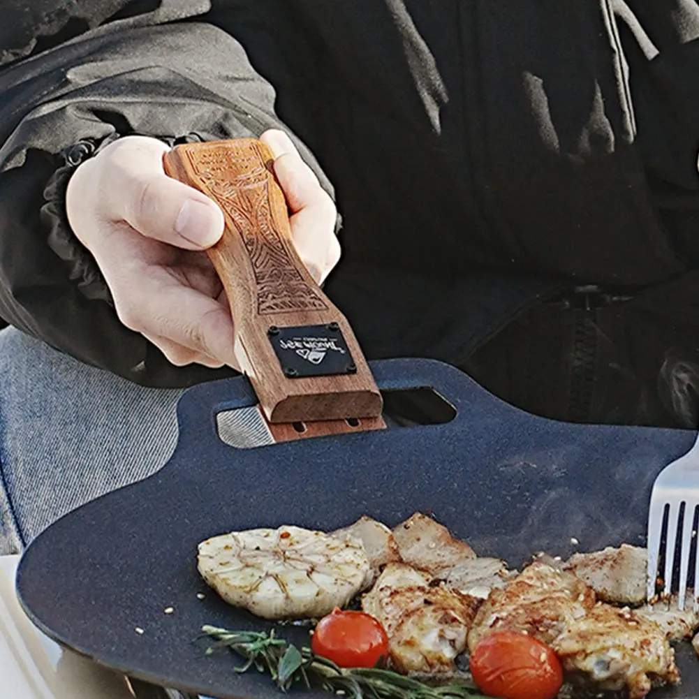 Camping Cooking Survival - Poignée de plaque de cuisson en