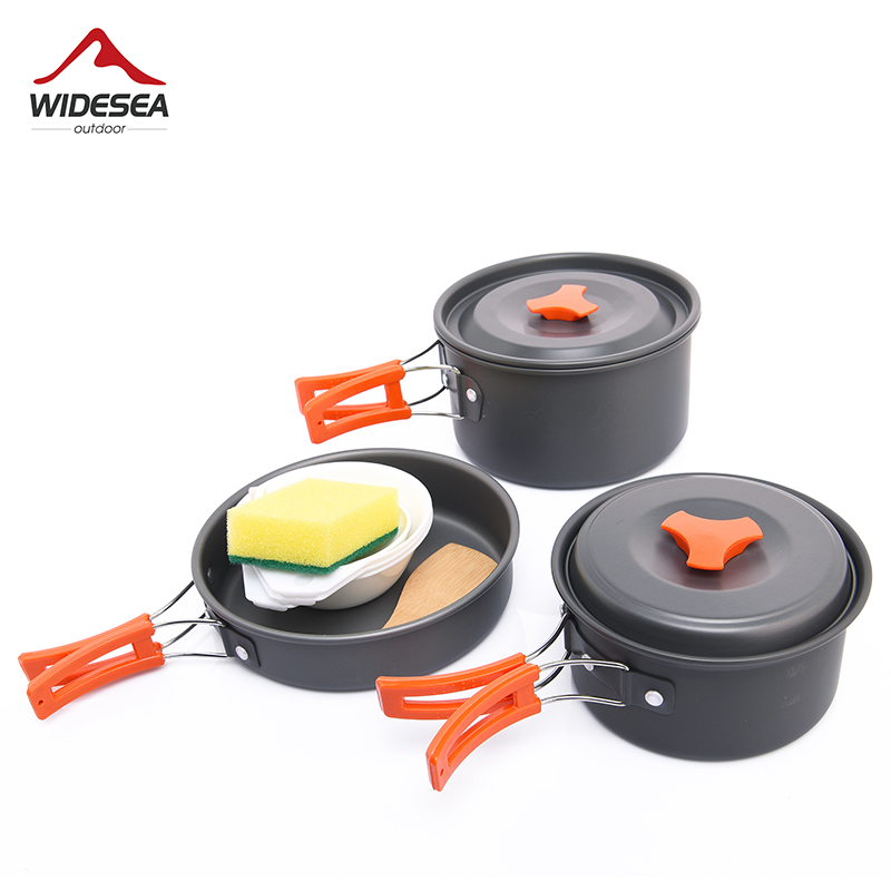 Camping Cooking Full Set - Widesea Camping ensemble d'ustensiles de cuisine