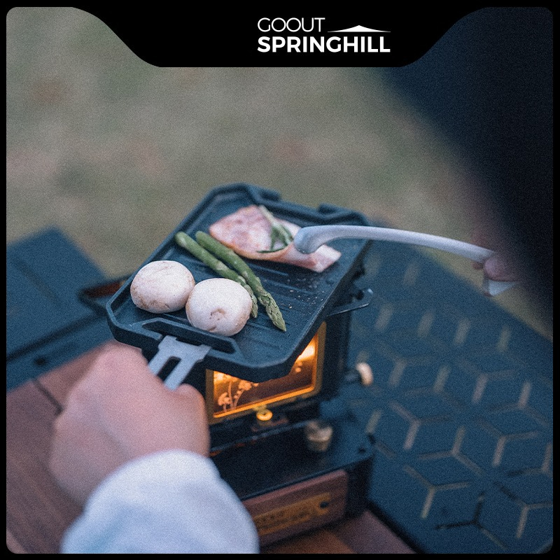 Camping Cooking Survival - COOUT SPRINGHILL Mini-gril d'extérieur léger et