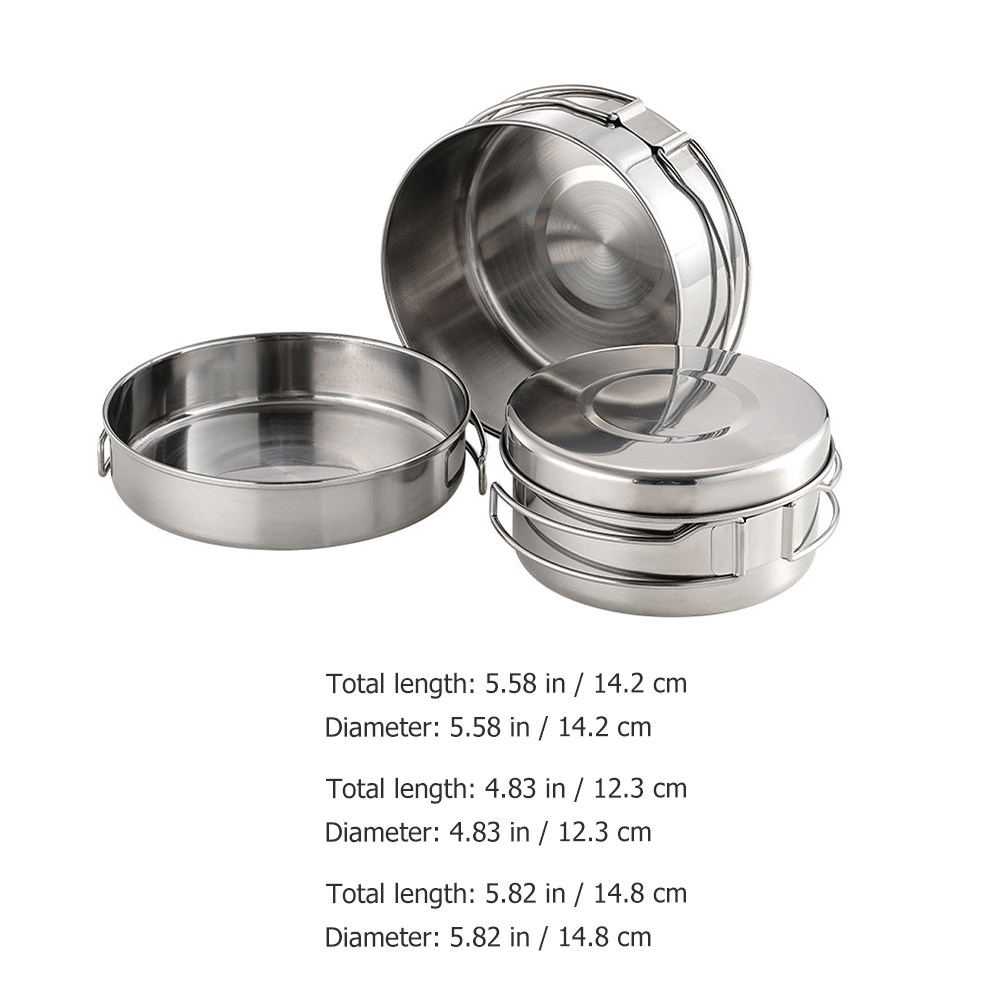 1 ensemble de vaisselle de cam - Camping Cooking Pan Set avis et prix