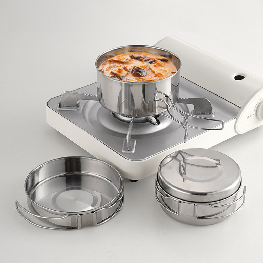 1 ensemble de vaisselle de cam - Camping Cooking Pan Set avis et prix