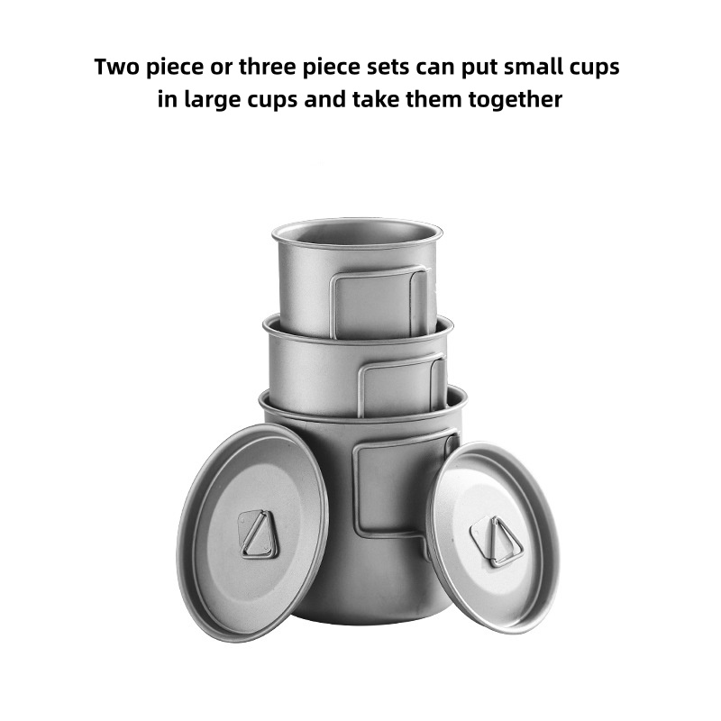Tasse de camping en titane ave - Camping Cooking Survival avis et prix