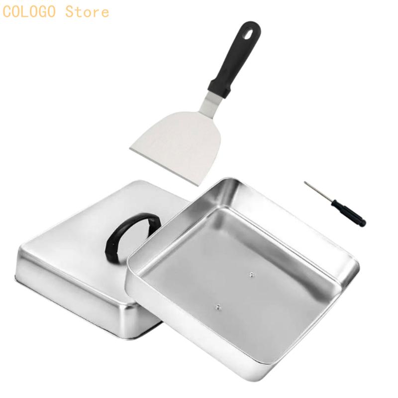 Couvercle alimentaire carré po - Camping Cooking Flat Top avis et prix