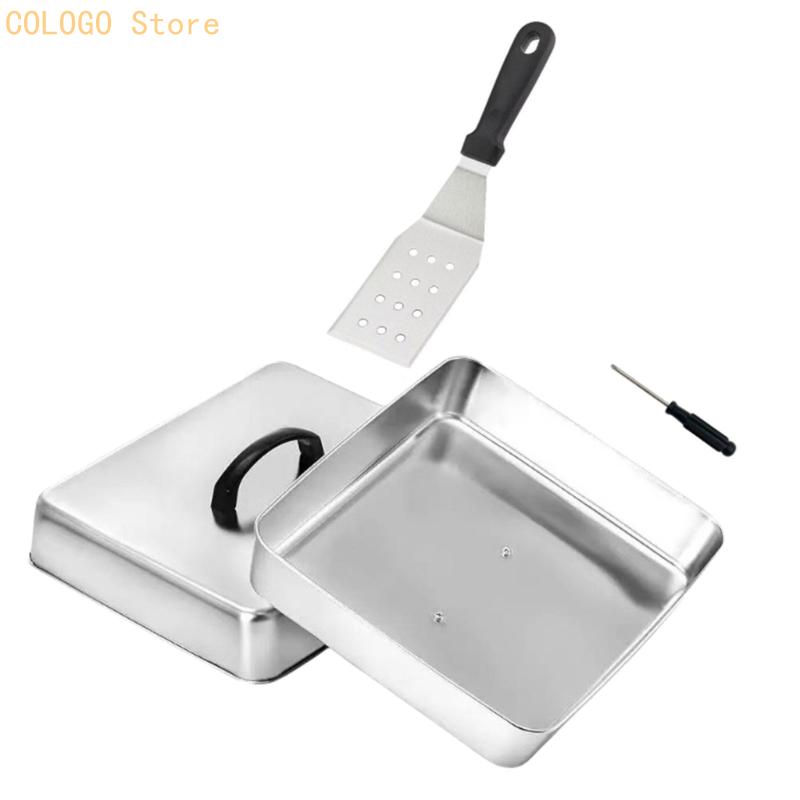 Couvercle alimentaire carré po - Camping Cooking Flat Top avis et prix