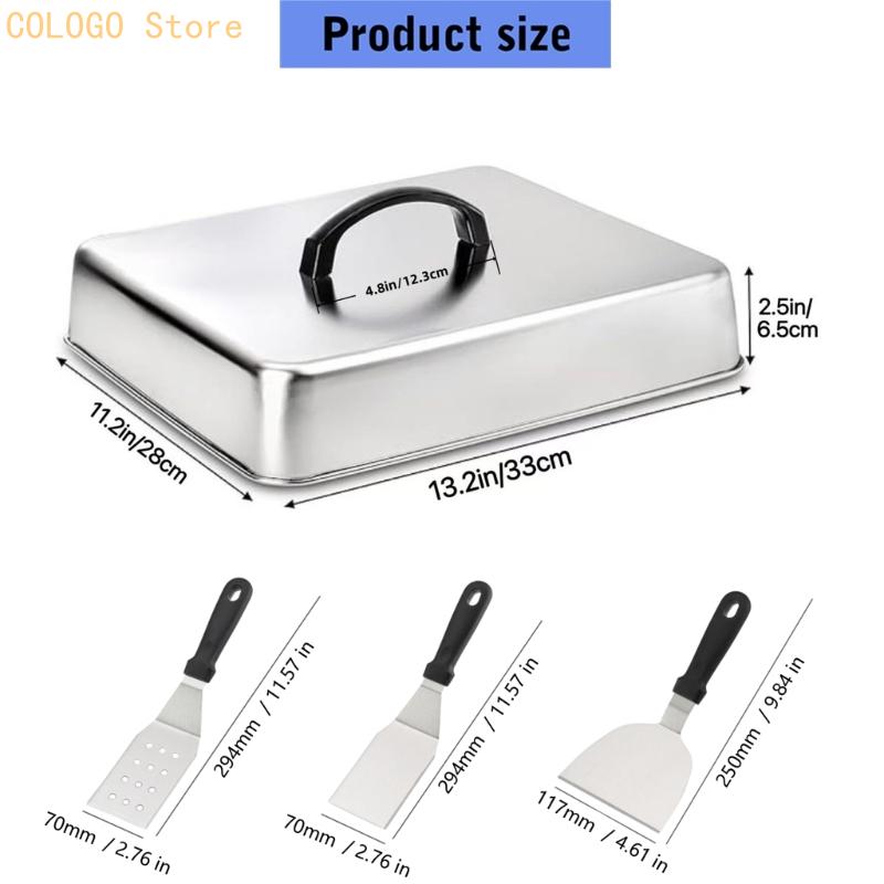 Couvercle alimentaire carré po - Camping Cooking Flat Top avis et prix