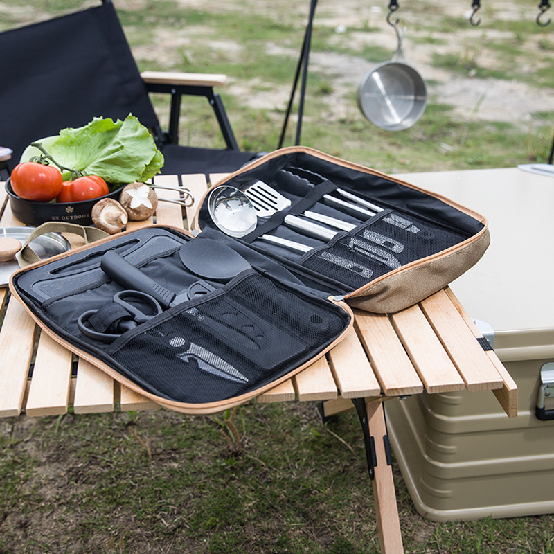 Ensemble de 8 ustensiles de cu - Camping Cooking Survival avis et prix