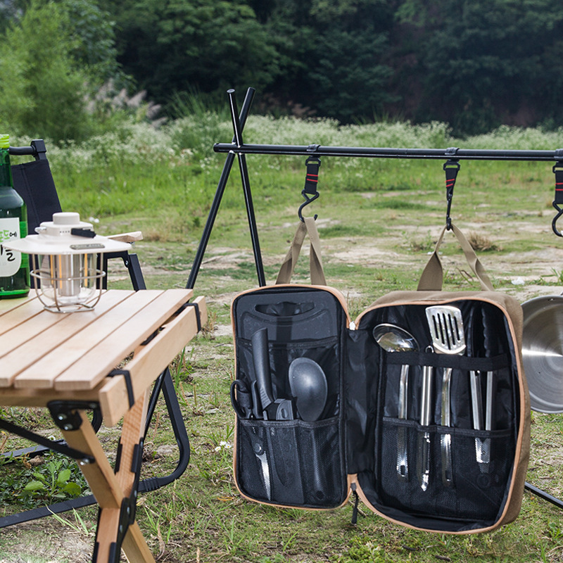 Ensemble de 8 ustensiles de cu - Camping Cooking Survival avis et prix