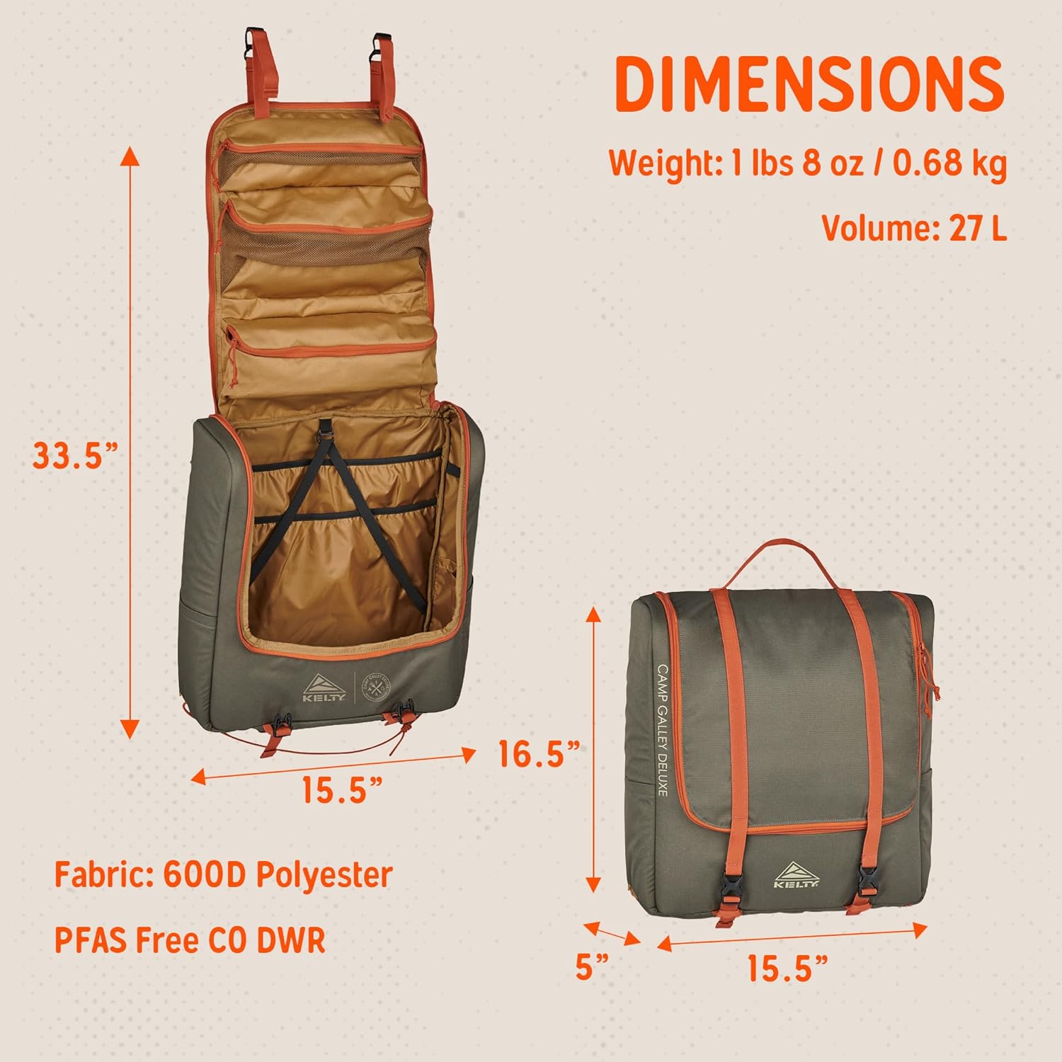 Kit d'organisation de cuisine  - Camping Cooking Essentials Kit avis et prix