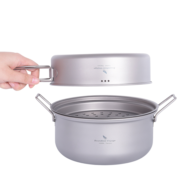 Ensemble de cuisine de camping - Camping Cooking Pan Set avis et prix