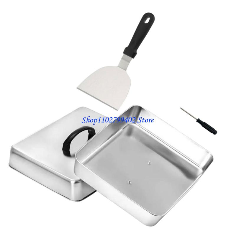 Couvercle cuisson carré 547F p - Camping Cooking Flat Top avis et prix