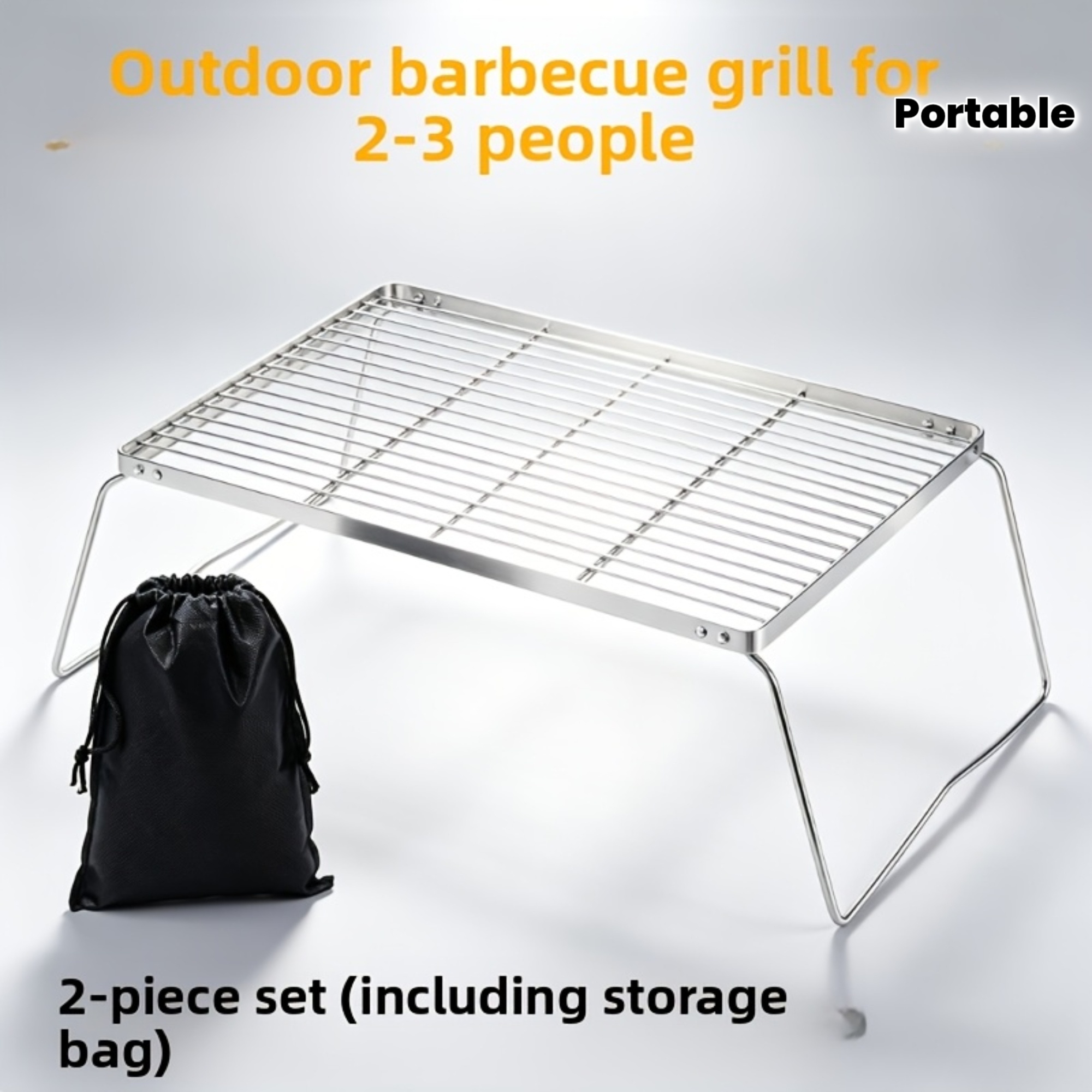 Support de feu de camp pliable - Camping Cooking Survival avis et prix