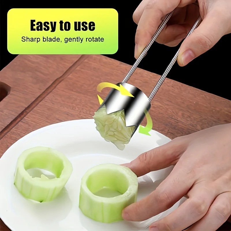 Lot de 3 dénoyauteurs en acier - Camping Cooking Full Set avis et prix