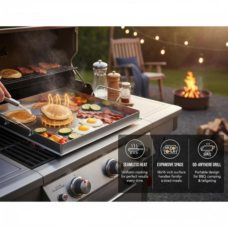 Plaque de cuisson universelle  - Camping Cooking Survival avis et prix