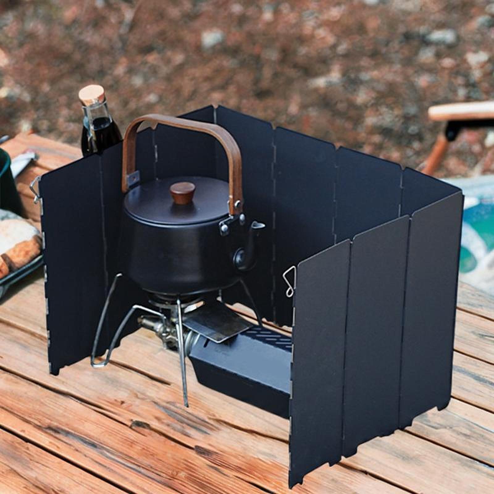 Pare-vent de camping portable  - Camping Cooking Wind Blocker avis et prix