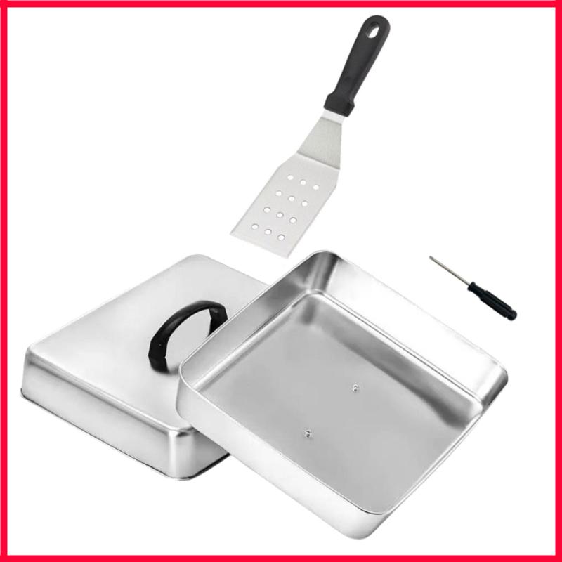 Couvercle carré XX9B avec poig - Camping Cooking Flat Top avis et prix