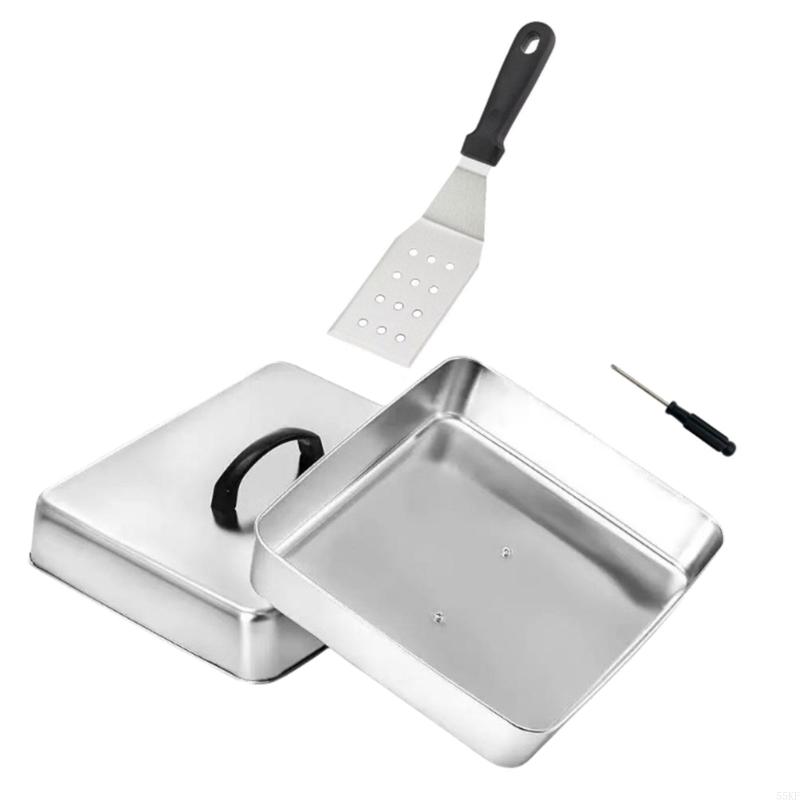 Couvercle plat avec forme carr - Camping Cooking Flat Top avis et prix