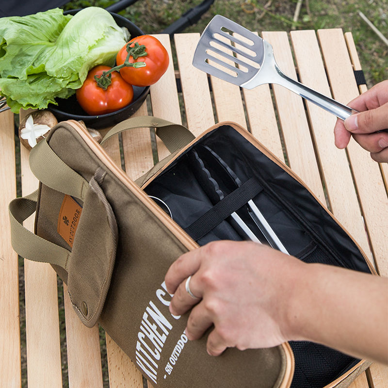 Ensemble de 8 ustensiles de cu - Camping Cooking Full Set avis et prix