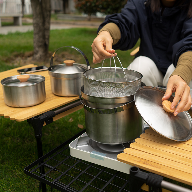 NOBANA plus récent ensemble de - Camping Cooking Full Set avis et prix