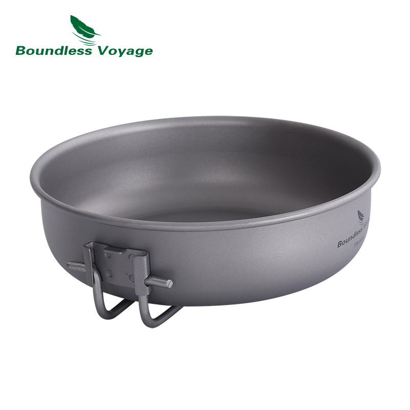 Poêle à frire en titane ultral - Camping Cooking Survival avis et prix