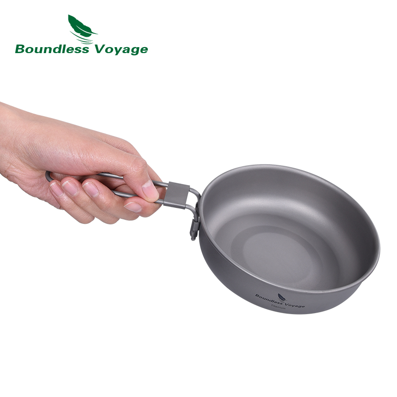 Poêle à frire en titane ultral - Camping Cooking Survival avis et prix