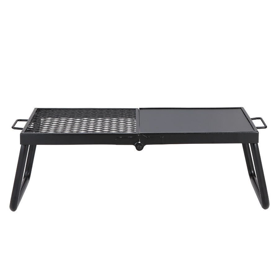 Grille de camping pliable en a - Camping Cooking Over Fire avis et prix