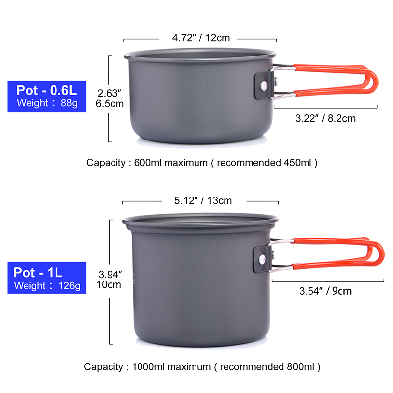 ESEA-Ensemble d'ustensiles de  - Camping Cooking Full Set avis et prix