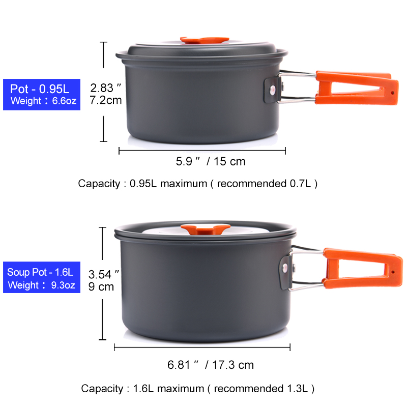 Widesea Camping ensemble d'ust - Camping Cooking Full Set avis et prix