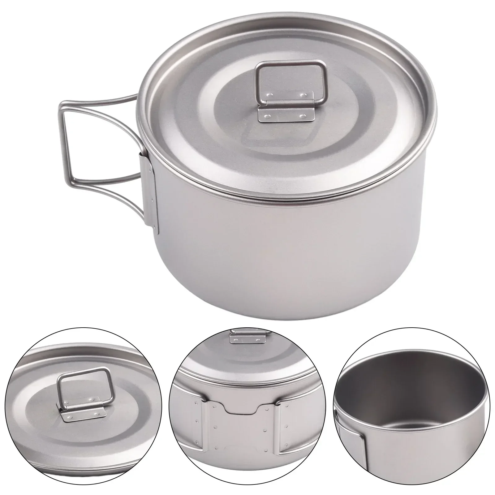 Filles en titane avec poignée  - Camping Cooking Survival avis et prix