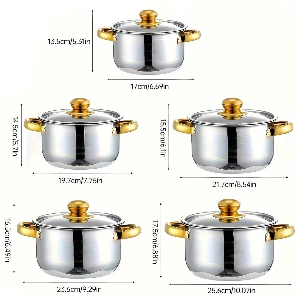 Ensemble de casseroles en acie - Camping Cooking Pan Set avis et prix