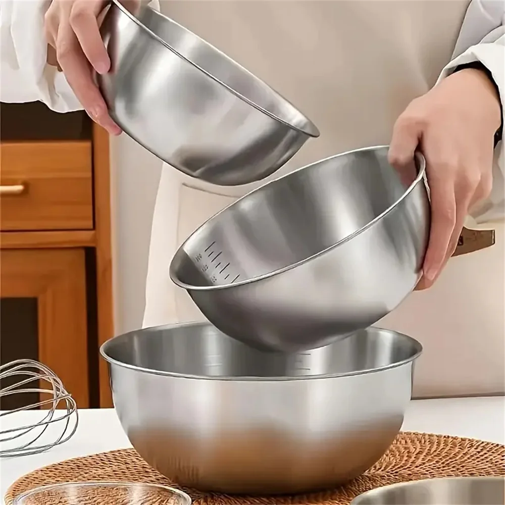 Ensemble de 3 bols en acier in - Camping Cooking Pan Set avis et prix