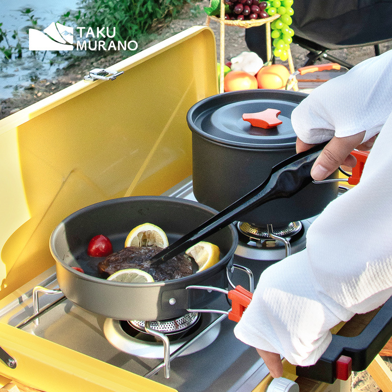 Ensemble de cuisine de camping - Camping Cooking Full Set avis et prix