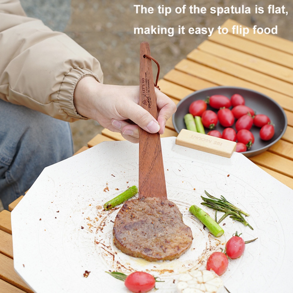 Spatule en bois pour camping e - Camping Cooking Survival avis et prix