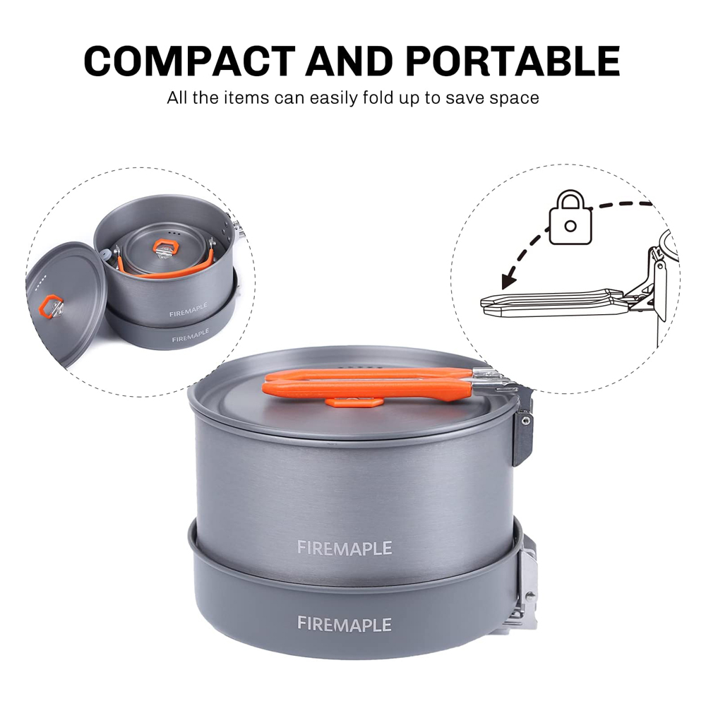Fire Maple Camping Ustensiles  - Camping Cooking Pan Set avis et prix