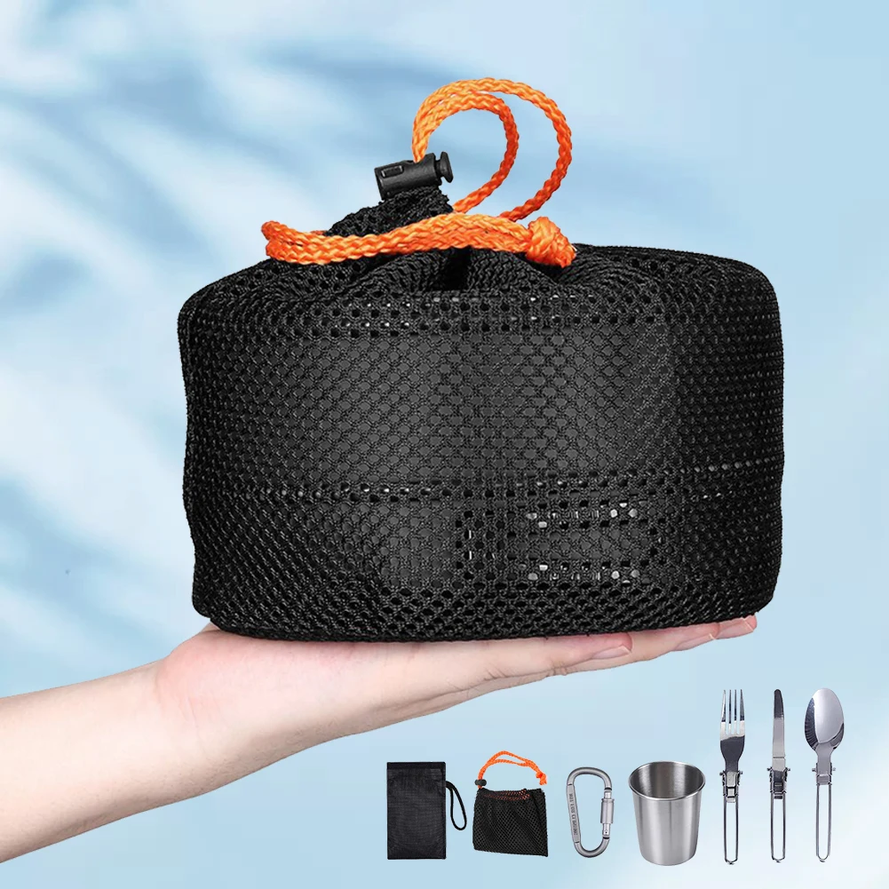 Kit de cuisine de camping, bou - Camping Cooking Pan Set avis et prix