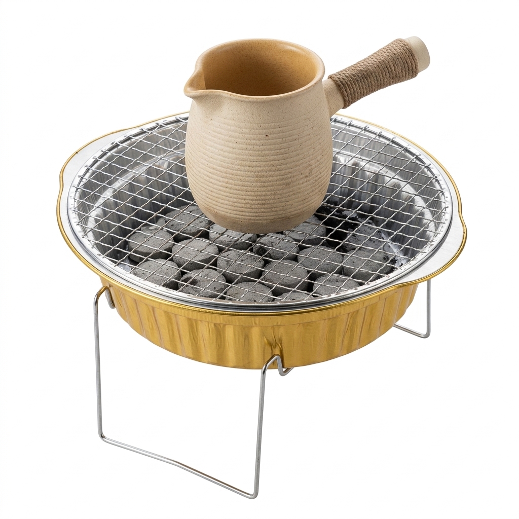 Kit de barbecue jetable en pul - Camping Cooking Essentials Kit avis et prix
