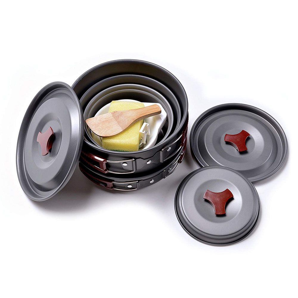 Kit de batterie de cuisine de  - Camping Cooking Full Set avis et prix