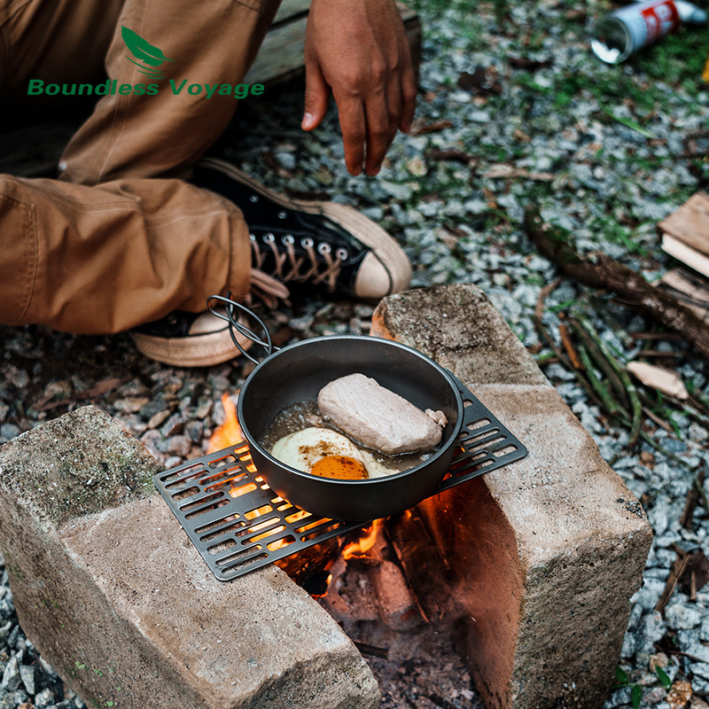 Plaque de barbecue au charbon  - Camping Cooking Survival avis et prix